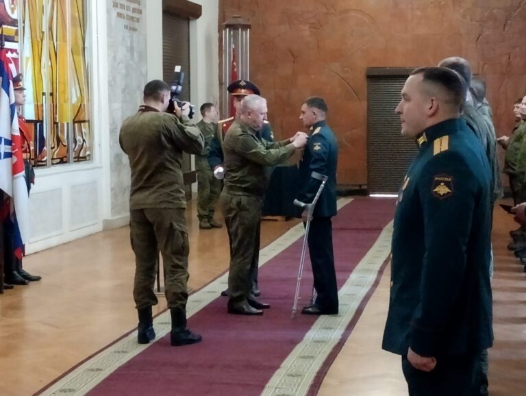 Подробнее о статье Награждение военнослужащих военной полиции Ростовского на дону гарнизона, принимающих участие в специальной военной операции.
